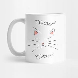 Meow Meow Kitty Mug